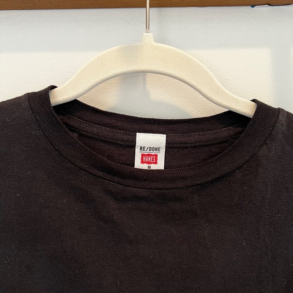 Re/Done x Hanes The Classic Tee – Size Medium - Picture 4 of 5